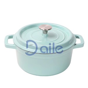 Olla <span class=keywords><strong>de</strong></span> Hierro Fundido Esmaltada Universal <span class=keywords><strong>de</strong></span> Alta Calidad a Buen <span class=keywords><strong>Precio</strong></span>, Minimalista, Ecológica, Compatible con Inducción y Lavavajillas - Product Image 1