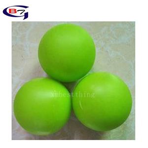 Bola Karet Silikon Hitam Bola Karet Bulat Cetak Kustom - Product Image 3