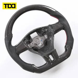 Volante de fibra de carbono TDD para Volkswagen VW Golf 5 Mk5 GTI R32 Passat R GT B30 JETTA GLI MK6 - Product Image 5