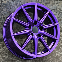 Jantes forgées OEM personnalisées 5x114.3 5X120 6X139.719 20 21 22 24 pouces pour Corvette C8 BMW Huracan Jantes chromées