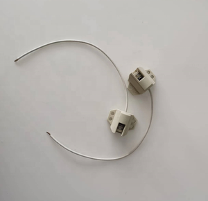Douilles de lampe halogène led résistant aux hautes températures <span class=keywords><strong>r7s</strong></span> ligne épaisse en céramique support de lampe unique 1500w <span class=keywords><strong>r7s</strong></span> - Product Image 5