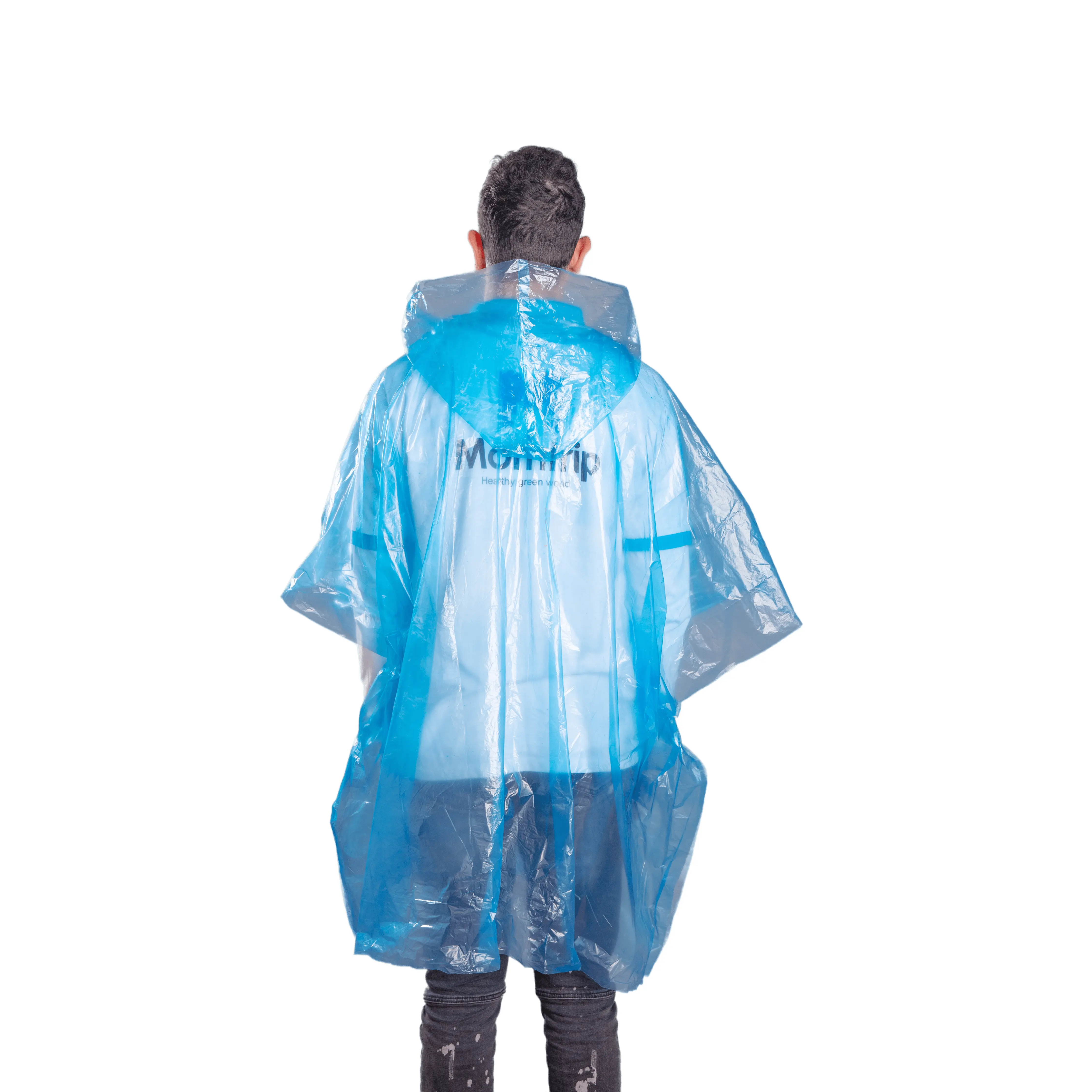 Morntrip Verschiedene Farben Günstiger Preis Hot Selling Tragbarer Poncho Einweg-Regen anzug mit Hosen