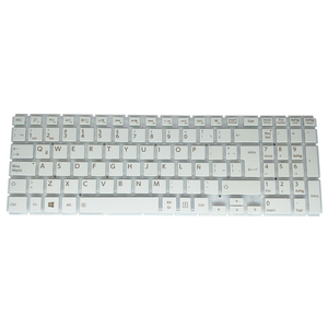 Nouveau clavier d'ordinateur portable blanc LA SP pour <span class=keywords><strong>Toshiba</strong></span> Satellite L50-B <span class=keywords><strong>L50D</strong></span>-B P55W-B S50-B P55W-B5224 P55W-B5318 L50-C AEBLYL00120 - Product Image 1