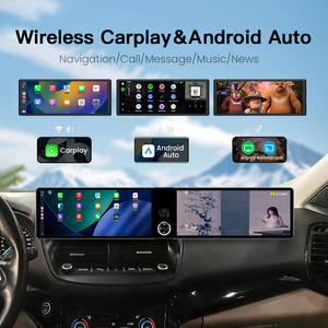 ZWNAV Double écran de navigation multimédia virtuel de 12,3 pouces, navigation GPS Android 13 pour Ford <span class=keywords><strong>Escape</strong></span> 2013-2018, mise à niveau - Product Image 3