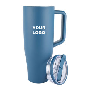 Offre Spéciale – Gobelet Isotherme Personnalisé 40oz en Acier Inoxydable 304 avec Nouveaux Couvercles et Poignée - Product Image 1