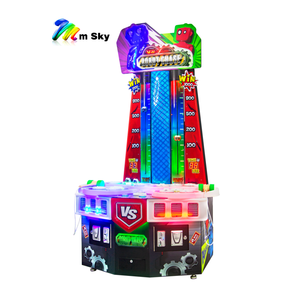 <span class=keywords><strong>Jeu</strong></span> de compétences d'arcade à monnayeur pour 2 joueurs, mode PK, avec fonction de poussée et de frappe, pour intérieur, avec système de récompense, garantie 1 an - Product Image 2