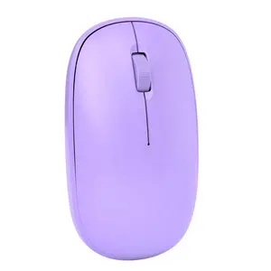 Razeak Custom Logo FCC Standard Optical Simple 3D USB Long Range AA Battery Ergonomic Dual Mode 2.4GHz Wireless Mouse for Laptop