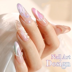 Cat Eye <b>Gel</b> Polish <b>Set</b> Shimmer Glitter with Magnet Holographic Reflective Magnetic UV <b>Nail</b> Art Kit - Product Image 6