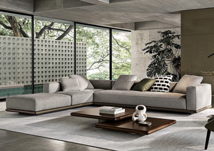 Juego de Sofás de Bambú Ecológico Moderno y Lujoso para Sala de Estar con Sillones Tipo Trono y Mesas Auxiliares, Muebles para el Hogar - Product Image 3