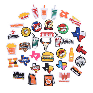 Charm per Scarpe Houston di Alta Qualità, Adatto per Zoccoli, Charm Texas all'Ingrosso per Decorazione Scarpe, Charm Bucees per Zoccoli - Product Image 1