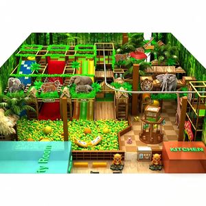 Aire <span class=keywords><strong>de</strong></span> <span class=keywords><strong>jeux</strong></span> intérieure personnalisée sur le thème des animaux <span class=keywords><strong>de</strong></span> la <span class=keywords><strong>jungle</strong></span>, centre <span class=keywords><strong>de</strong></span> <span class=keywords><strong>jeux</strong></span> pour enfants avec piscine à balles, toboggans et <span class=keywords><strong>salle</strong></span> <span class=keywords><strong>de</strong></span> fête pour centre commercial - Product Image 1