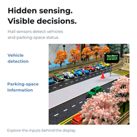 Système de gestion du stationnement intelligent, Modèle pédagogique STEM pour l'éducation, avec capteur Hall pour table de sable et contrôle du trafic IoT