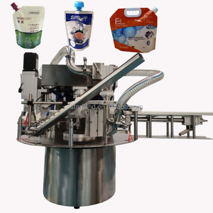 Người bán hàng tốt nhất tự động mật ong dán dầu keo nước rượu vang mềm Uống 200ml nước trái cây dán gói chất lỏng đứng Pouch Máy chiết rót - Product Image 1