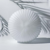 Pantalla de Lámpara de Vidrio Blanco Lechoso, Suave y Ligera, Antideslumbrante, para Sala de Estar, Lámpara de Mesa Auxiliar, Stock de Fábrica, Dropshipping