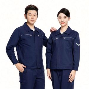 Ensemble de vêtements de travail et uniformes de protection multi-usages pour mécaniciens, avec logo personnalisé, vente en gros - Product Image 5