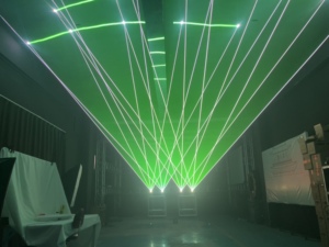 Luz Láser RGB para Exteriores, Resistente al Agua, con Líneas Animadas, para Escenarios, DJ, Teatro, Discotecas, Bodas, Fiestas y Eventos - Product Image 5