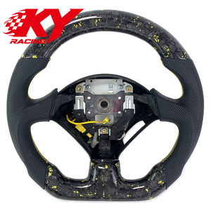 อุปกรณ์ตกแต่งภายในรถยนต์สำหรับ Honda S2000 S2K AP1 AP2 Acura RSX TL TLX พวงมาลัยคาร์บอนไฟเบอร์แบบฟอร์จสไตล์รถแข่ง - Product Image 1