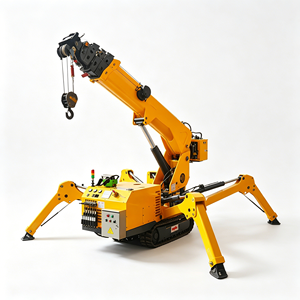 Compact Spider <b>Crane</b> 2 Ton With Hydraulic Outriggers Spider <b>Crane</b> - Product Image 1