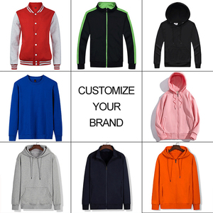 Sudaderas con capucha para hombre de EE. UU., personalizadas, extragrandes, lisas, de poliéster y algodón, con forro para otoño, con cremallera, unisex, tallas grandes, de punto. - Product Image 3