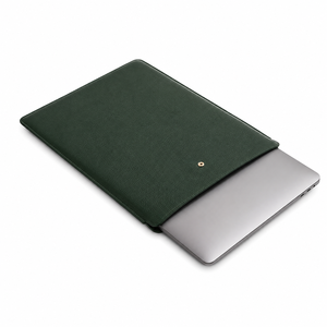 Funda de Piel Sintética <span class=keywords><strong>PU</strong></span> Moderna de Primera Calidad con Logotipo Personalizado para Portátil de 15 Pulgadas, Maletín de Negocios, Bolsa Interior Portátil con Bolsa para Accesorios - Product Image 1