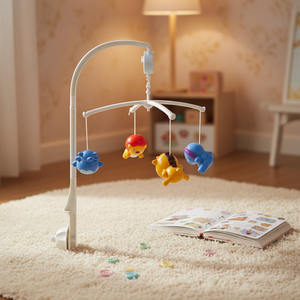 Mobile <span class=keywords><strong>musical</strong></span> à suspendre pour <span class=keywords><strong>lit</strong></span> de bébé, jouets suspendus animaux, jouets pour enfants, vente en gros, <span class=keywords><strong>jeu</strong></span> éducatif à remonter - Product Image 2