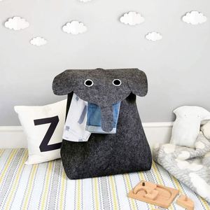 Multifunction Custom Folding Round Resin Fabric Decorative <b>Felt</b> <b>Storage</b> <b>Baskets</b> for Kids Room - Product Image 5