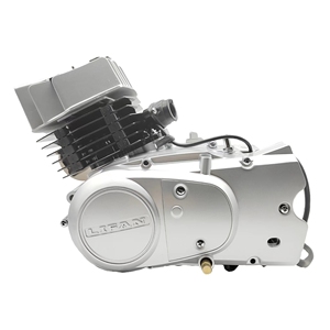 Motor Completo de Alta Calidad <span class=keywords><strong>Lifan</strong></span> <span class=keywords><strong>AX100</strong></span> para Motocicletas con Kit de Cadena, Disco de Embrague, Bobina y Repuestos, Refrigerado por Aire - Product Image 1