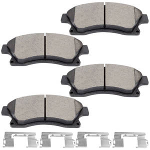 Pastillas de freno de disco de freno delantero de alto rendimiento y bajo precio, pastillas de freno D1522 8730-D1522 13356286 para Chevrolet - Product Image 1