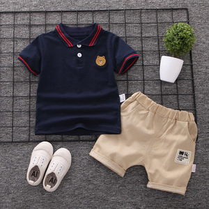 6M 3T European Children Dropshipping Organic Trendy 2022 Summer Boy <b>Kids</b> Clothing Toddler Boy Clothes - Product Image 1