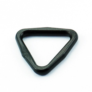 Hebillas triangulares de plástico de 20mm y 28mm, color negro, duraderas, para bolsos, zapatos, ropa, sandalias, mochilas, anillos de conexión - Product Image 3