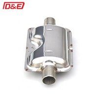 Silencieux d'échappement en acier inoxydable pour système de chauffage au gaz Webasto, marque CNDE, garantie 1 an, 16,5 cm/6,5'' X