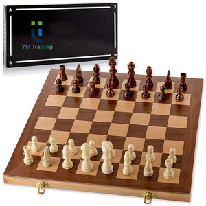 Juego de <span class=keywords><strong>Ajedrez</strong></span> Magnético Portátil de Madera Clásica de Alta Calidad, Juguetes Educativos Ecológicos para Niños, Personalizables - Product Image 4