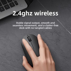 <span class=keywords><strong>Souris</strong></span> sans fil Lite 2 USB optique silencieuse pour ordinateurs portables, ordinateurs de bureau, travail de bureau <span class=keywords><strong>et</strong></span> jeux, pour <span class=keywords><strong>hommes</strong></span> <span class=keywords><strong>et</strong></span> femmes - Product Image 4