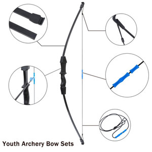 Offre Spéciale Portable en plein air tir à l'arc Double flèche reste droite gauche bras garde arc classique ensemble pour débutant <span class=keywords><strong>Archer</strong></span> - Product Image 4