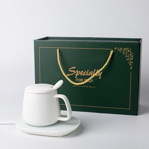 Tazza Riscaldata in Ceramica per Caffè, Stampa a Trasferimento Termico, Design del Logo Personalizzato, Confezione Regalo, Novità di Tendenza - Product Image 1