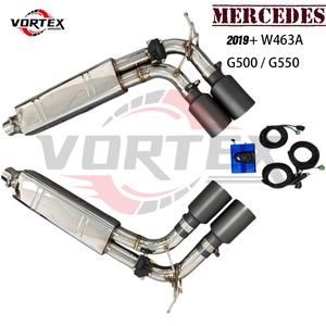 Escape Catback Valvetronic de Acero Inoxidable T304 de Alta Calidad para Mercedes-Benz AMG G63 G500 G550 Clase G W463A 2018+ G Wagon - Product Image 3