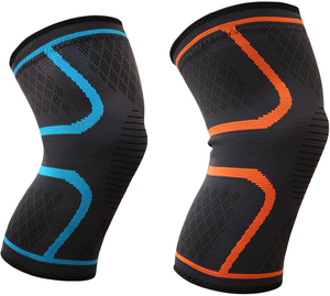 Genouillère de compression en nylon avec logo personnalisé, vente en gros - Product Image 5