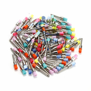 Spazzole Dentali Universali in Nylon Piatto per Lucidatura, 100 Pezzi, Nuovo Colore - Product Image 3