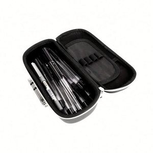 Estuche Escolar Multifuncional de EVA 3D con Estampado Personalizado Negro, Caja de Lápices con Cierre y Contraseña para Niños, Estudiantes, Adolescentes - Product Image 6