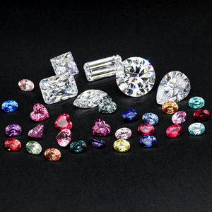 เครื่องทดสอบเพชรโมอิสอัญมณีแบบหลวมพร้อมด้วยใบรับรอง VVS1ใสตัดมอยส์ซอไนต์ดีเยี่ยม - Product Image 5