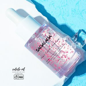 SAGALAGA burbuja atractivo suero cutícula aceite orgánico VE Jojoba vegano sin perfume hidrata reparaciones uñas logotipo personalizado etiqueta privada - Product Image 6