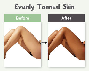 Gant de pouce en microfibre lavable double face pour les soins de la peau imperméable et velouté pour les femmes, gant de bronzage en douceur avec LOGO personnalisé, vente en gros - Product Image 2