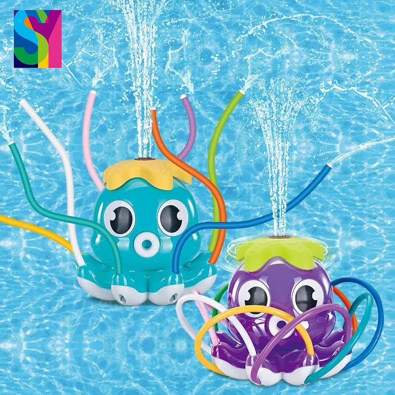 Sy Outdoor Sprinkler Speelgoed Thuis Spelen Kinderen Feest Zomer Speelgoed Tuin Plastic Water Spray Octopus Speelgoed