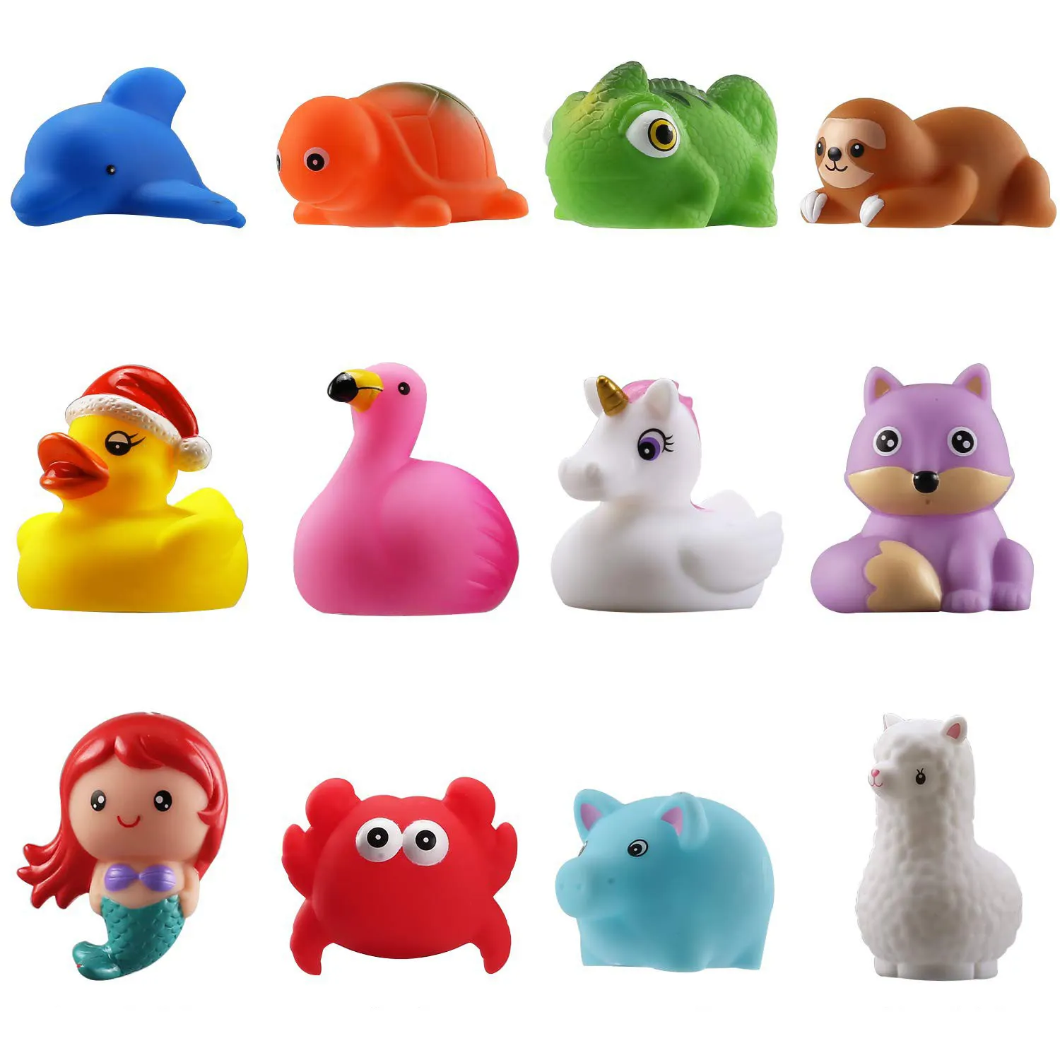 Vente chaude Écologique Belle Lumière LED En Plastique Jouet Baignoire Eau Jouets Light Up Sea Animal Bébé Bain Jouets