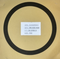Plaque de friction de verrouillage du convertisseur de couple pour voiture particulière 09G U250 A540, référence B45520HTE, 236.52*200.03, IATF 16949/ISO 9001