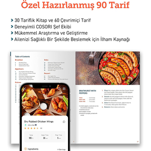 双加热空气油炸锅智能触摸控制空气油炸锅批发炸鸡不锈钢食品级数字空气油炸锅 - Product Image 6