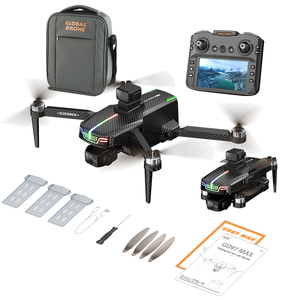 Máy Bay Không Người Lái Toàn Cầu Mới Đến Gd97 Max Siêu Có Thể Gập Lại RC Dron 4K 3-Trục Gimbal Máy Ảnh Vs Wltoys V913 2.4G Lớn Duy Nhất Lưỡi Máy Bay Trực Thăng - Product Image 1