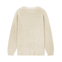 AiNear Vente en gros de pulls en laine tricotés à col rond à manches longues pour homme, avec logo personnalisé, conception d'étiquette, OEM et ODM