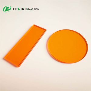 Filtre optique FELIX Orange CB535, verre de coupure GG530 GG550, lentille en verre coloré - Product Image 1