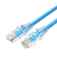 Cable de Red Gigabit Kneysum de Alta Velocidad CAT5/CAT5E, 8 Conductores, FTP, Cobre Puro Sólido, Personalizable, de 0.5m a 3m